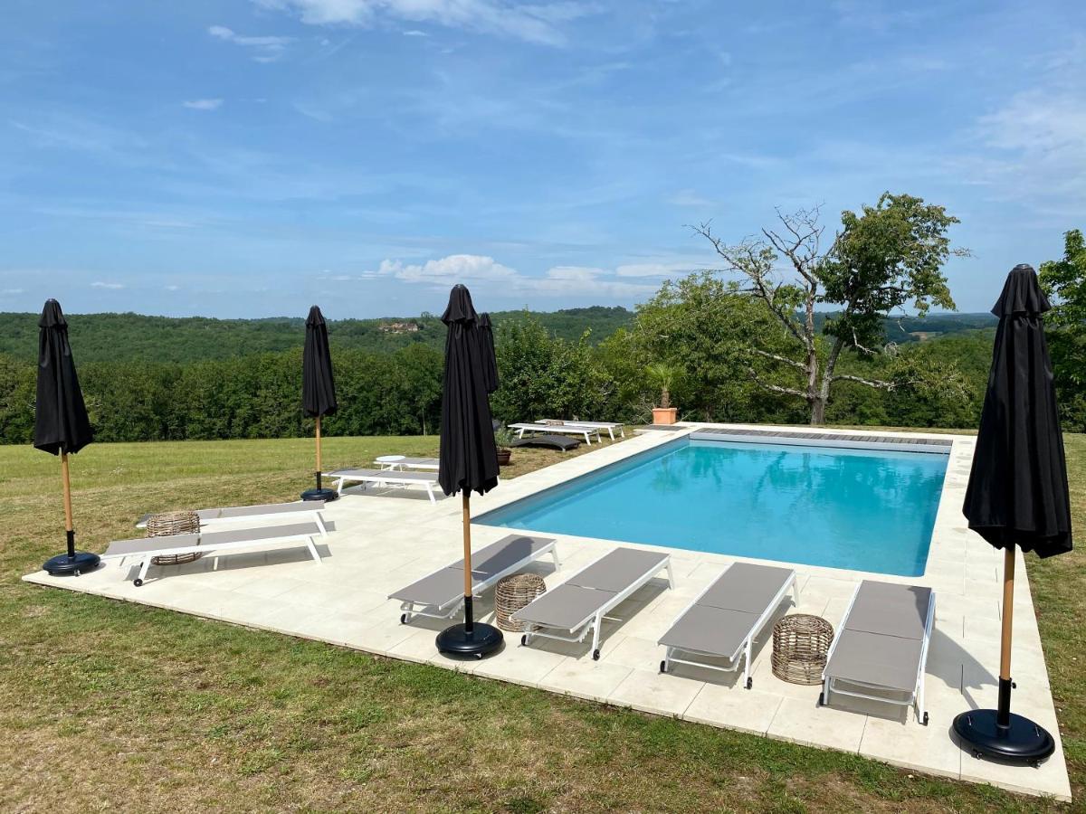 Domaine De Cazal - Chambres D'Hotes Avec Piscine Au Coeur De 26 Hectares De Nature Preservee Saint-Cyprien  Exterior foto