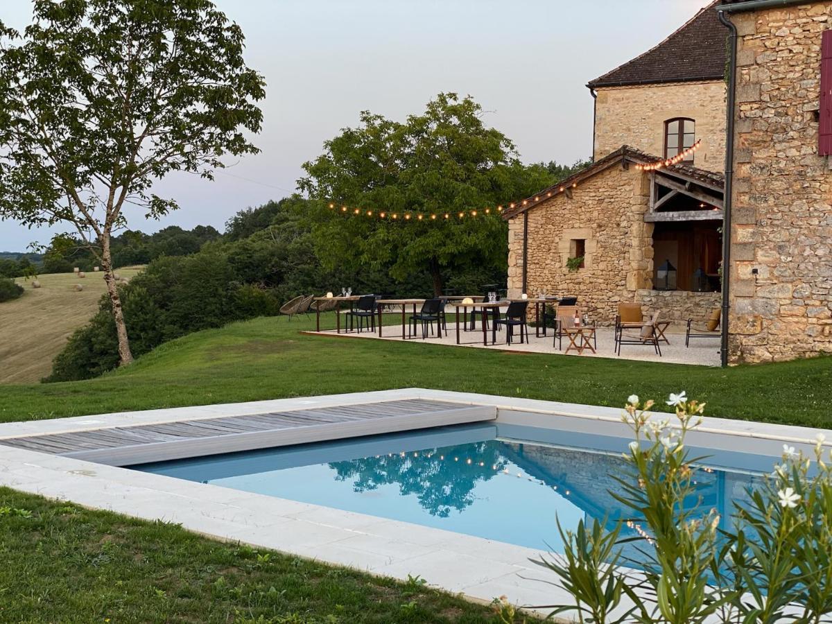 Domaine De Cazal - Chambres D'Hotes Avec Piscine Au Coeur De 26 Hectares De Nature Preservee Saint-Cyprien  Exterior foto